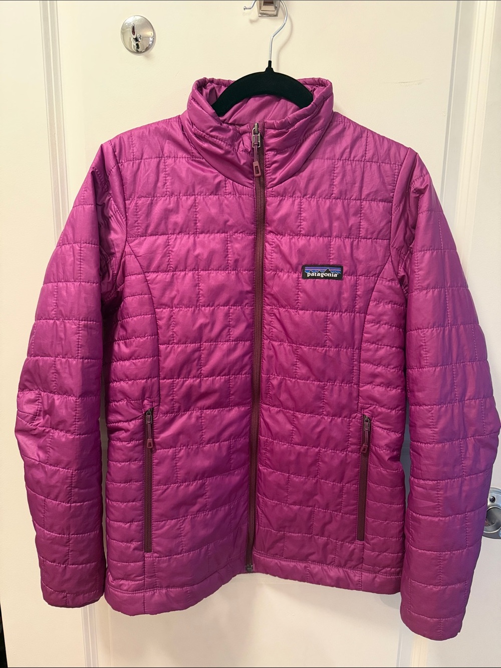 Patagonia Women's Quilted Nano Puff Jacket - Magenta Pink